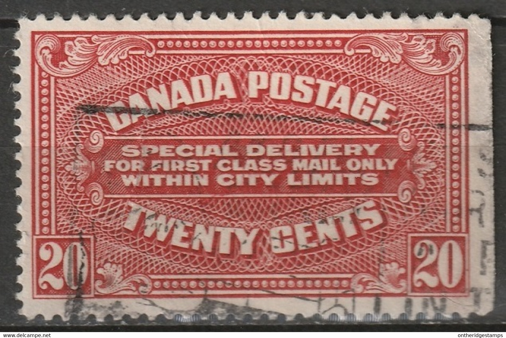Canada 1922 Sc E2  Special Delivery Used - Exprès