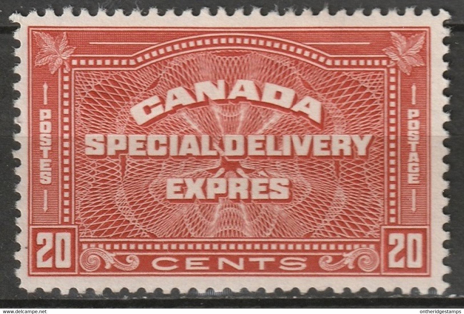 Canada 1932 Sc E5  Special Delivery MNG(*) - Eilbriefmarken