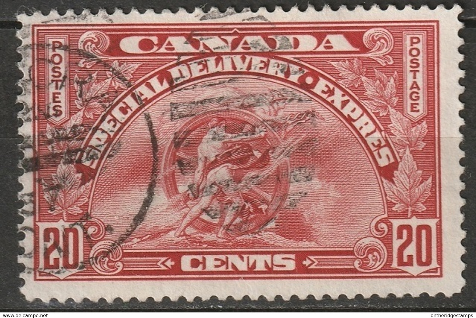 Canada 1935 Sc E6  Special Delivery Used - Express