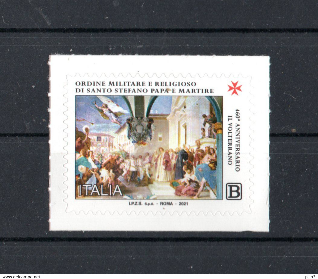 ITALIA  :  Ordine Religioso, Militare Santo Stefano Papa E Martire - 1 Val.  MNH**  Del  18.06.2021 - 2021-...: Nieuw/plakker