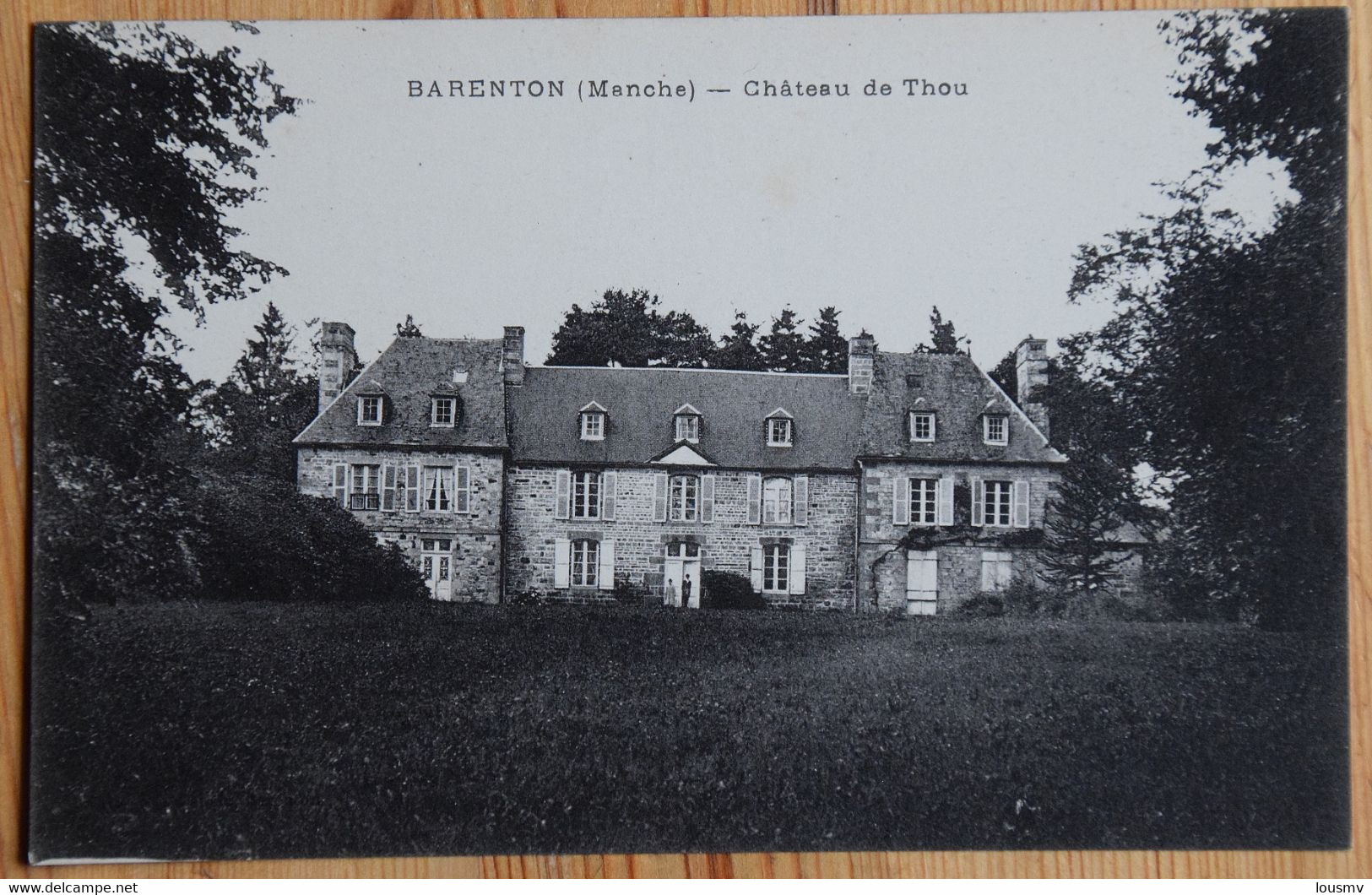 50 : Barenton - Château De Thou - Animée : Petite Animation - (n°20750) - Barenton