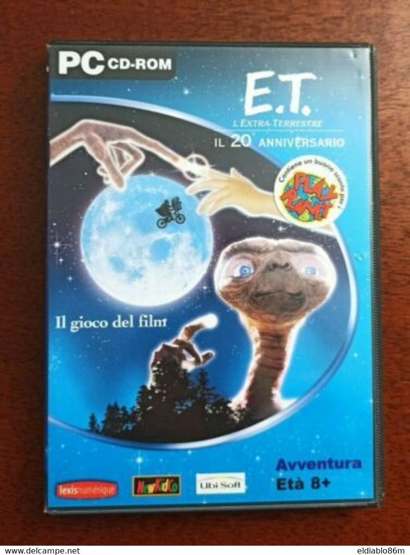 GIOCHI PC VINTAGE - E.T. L'EXTRATERRESTRE - ASK FOR SHIPPING - Giochi PC