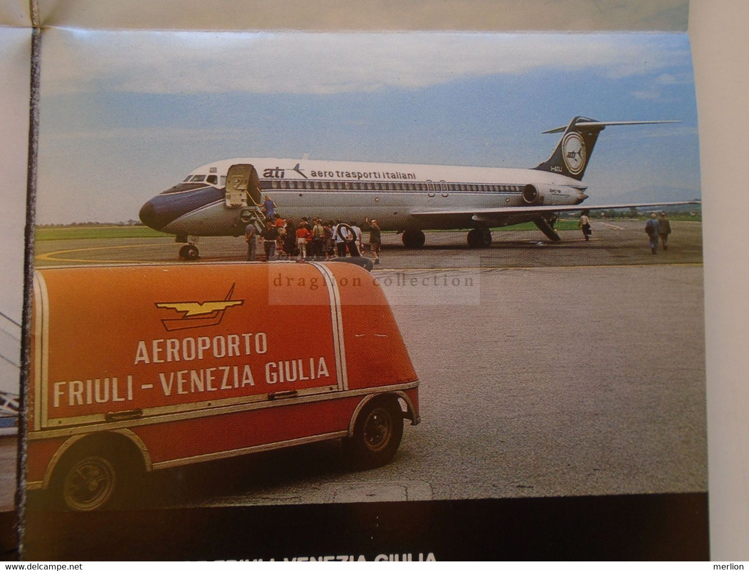 ZA374.2  Tourism Brochure   Italia  Italy  - Aeroporto FRIULI VENEZIA GIULIA Ronchi Dei Legionari (Gorizia)  PANAM - Dépliants Turistici