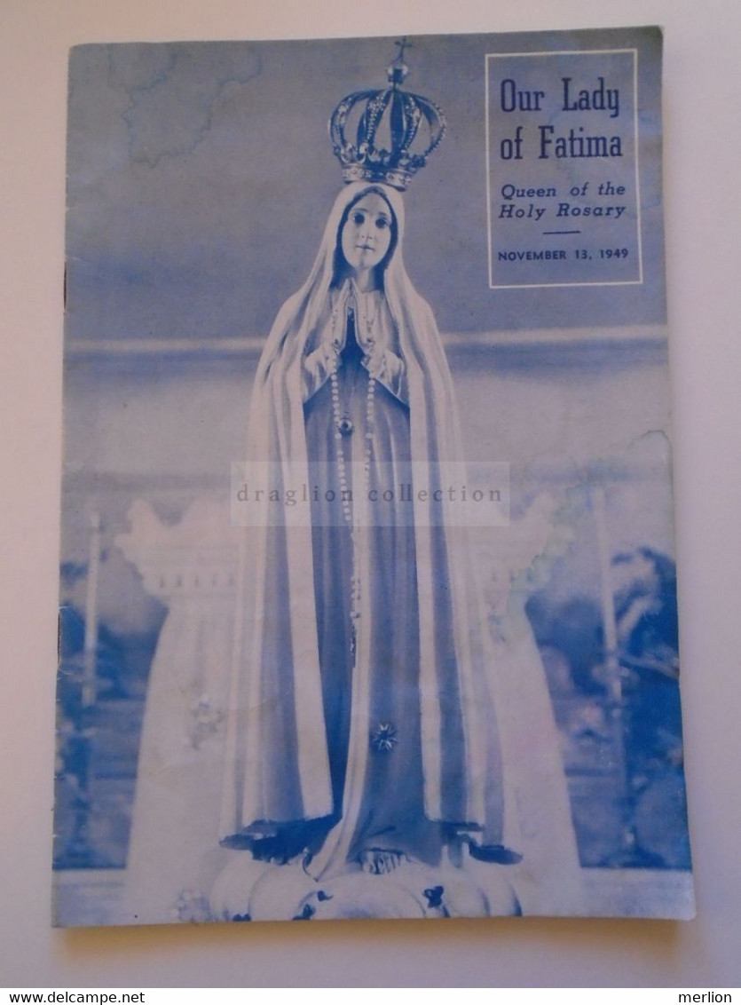 ZA374.7   Magazine  - Our Lady Of Fatima -Queen Of The Holy Rosary - 1949  Val. VI. Milwaukee  Wisconsin - Bijbel, Christendom