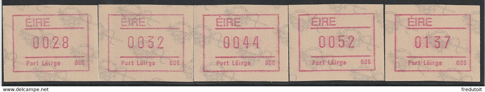 IRLANDE - Timbres Distributeurs / FRAMA  ATM - N°4** (1992) Port Lâirge 006 - Automatenmarken (Frama)