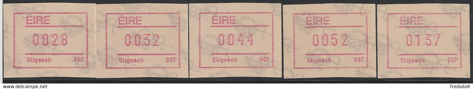 IRLANDE - Timbres Distributeurs / FRAMA  ATM - N°4** (1992) Sligeach 007 - Franking Labels