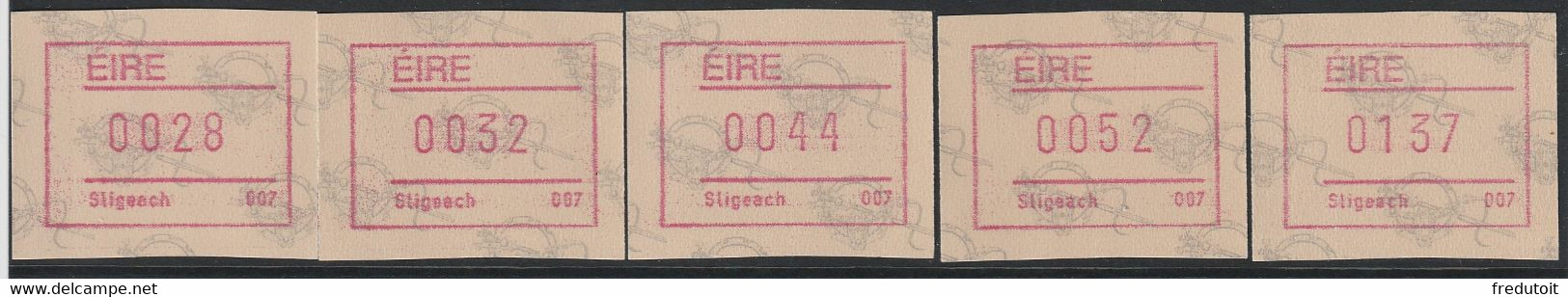 IRLANDE - Timbres Distributeurs / FRAMA  ATM - N°4** (1992) Sligeach 007 - Frankeervignetten (Frama)