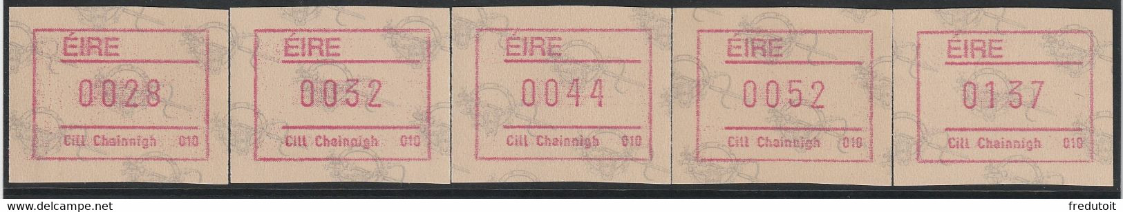 IRLANDE - Timbres Distributeurs / FRAMA  ATM - N°4** (1992) Cill Chainnigh 010 - Automatenmarken (Frama)