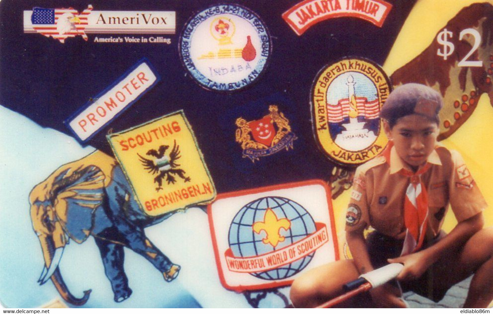 UNITED STATES - AMERIVOX - SCOUTING IN INDONESIA - MINT - Amerivox