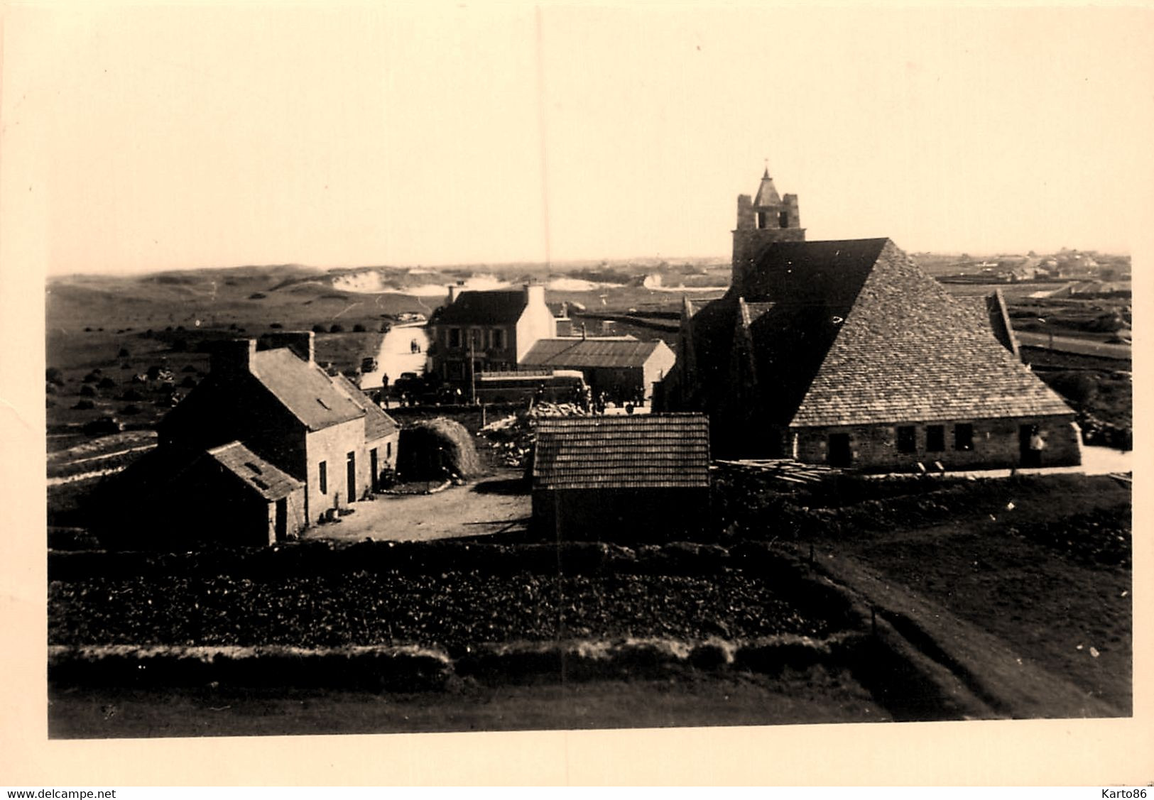 Cléder * Vue Sur Le Village Et Les Dunes De Kerfissien * Hameau - Cléder