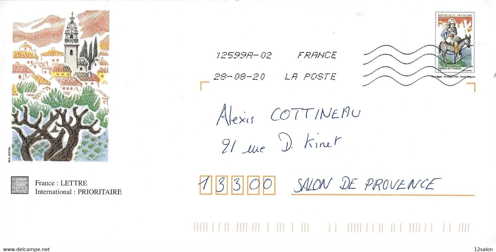 LETTRE  ENTIER POSTAL  Thème ANE MULE - Other & Unclassified