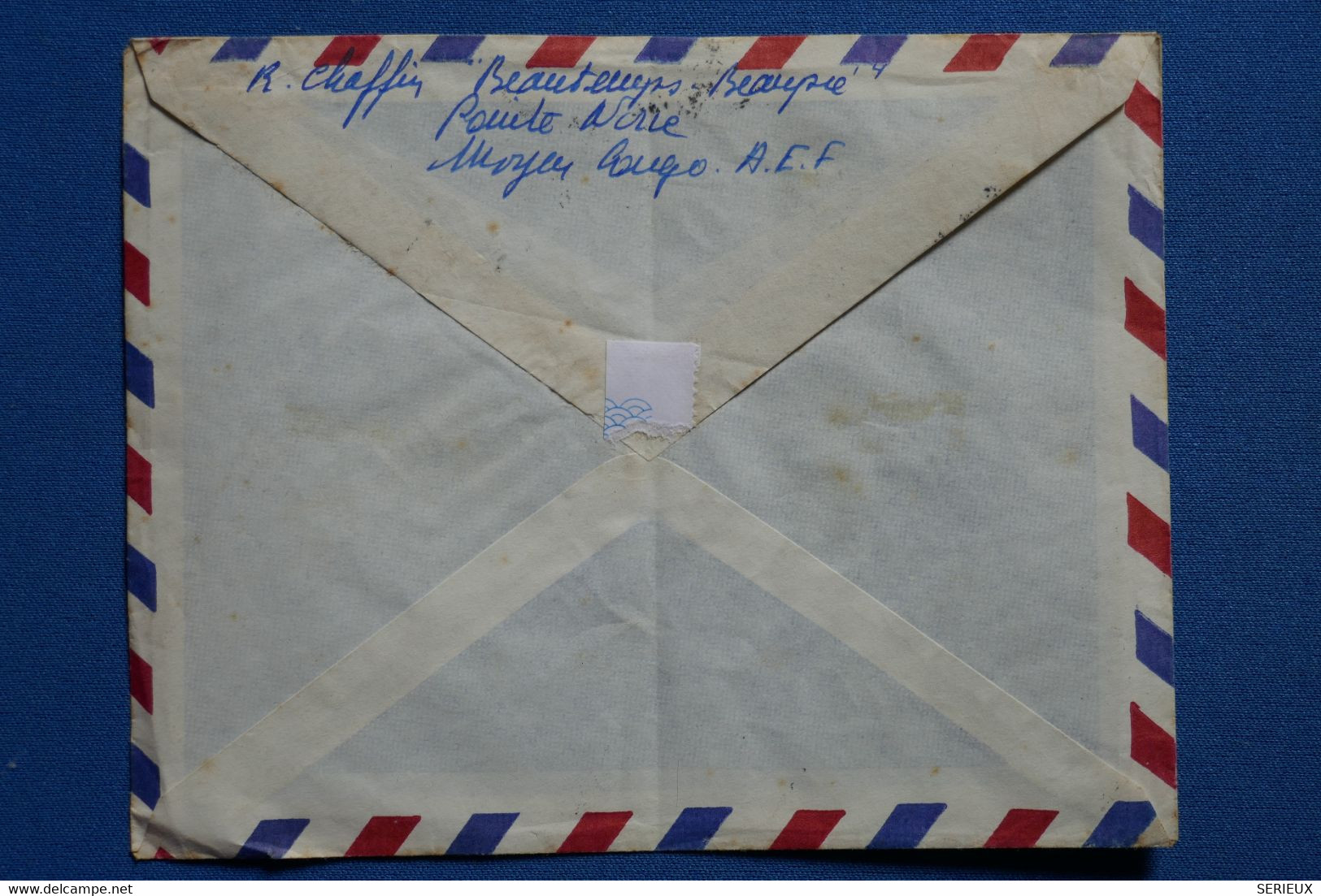 G19 AEF BELLE LETTRE 1952 POUR LORIENT FRANCE   + AFFRANCH INTERESSANT - Covers & Documents
