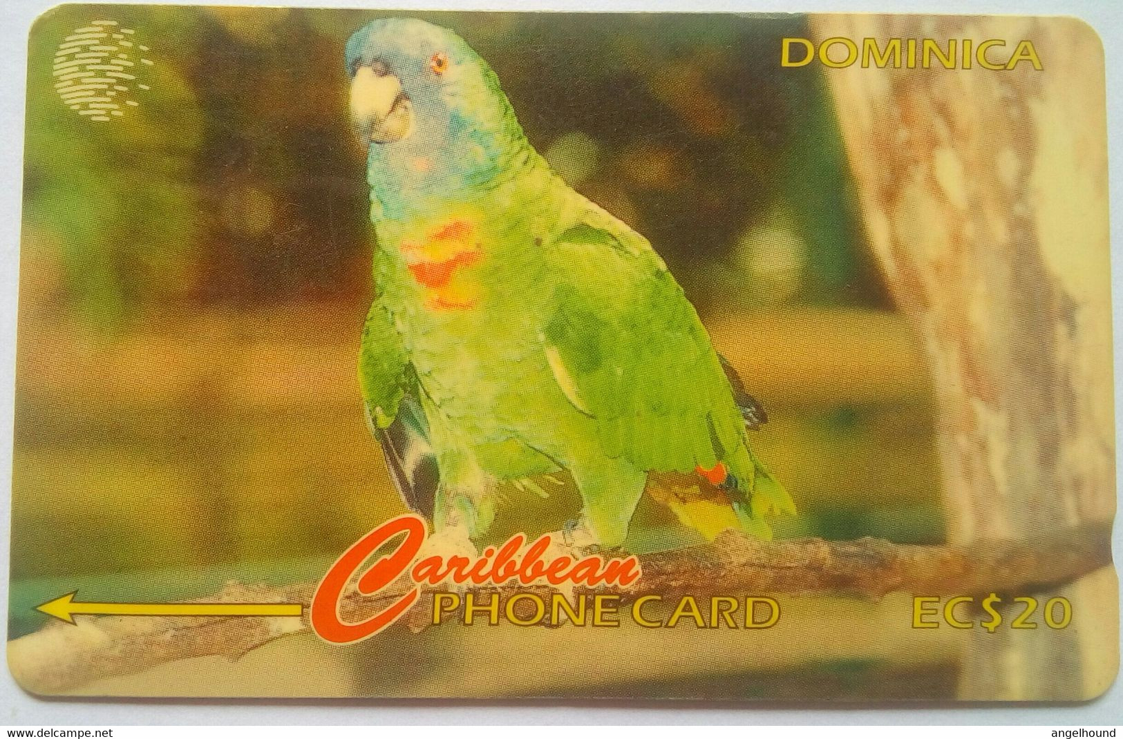 Dominica 225CDMA Amazona Aurausica (Jaco Parrott) - Dominica
