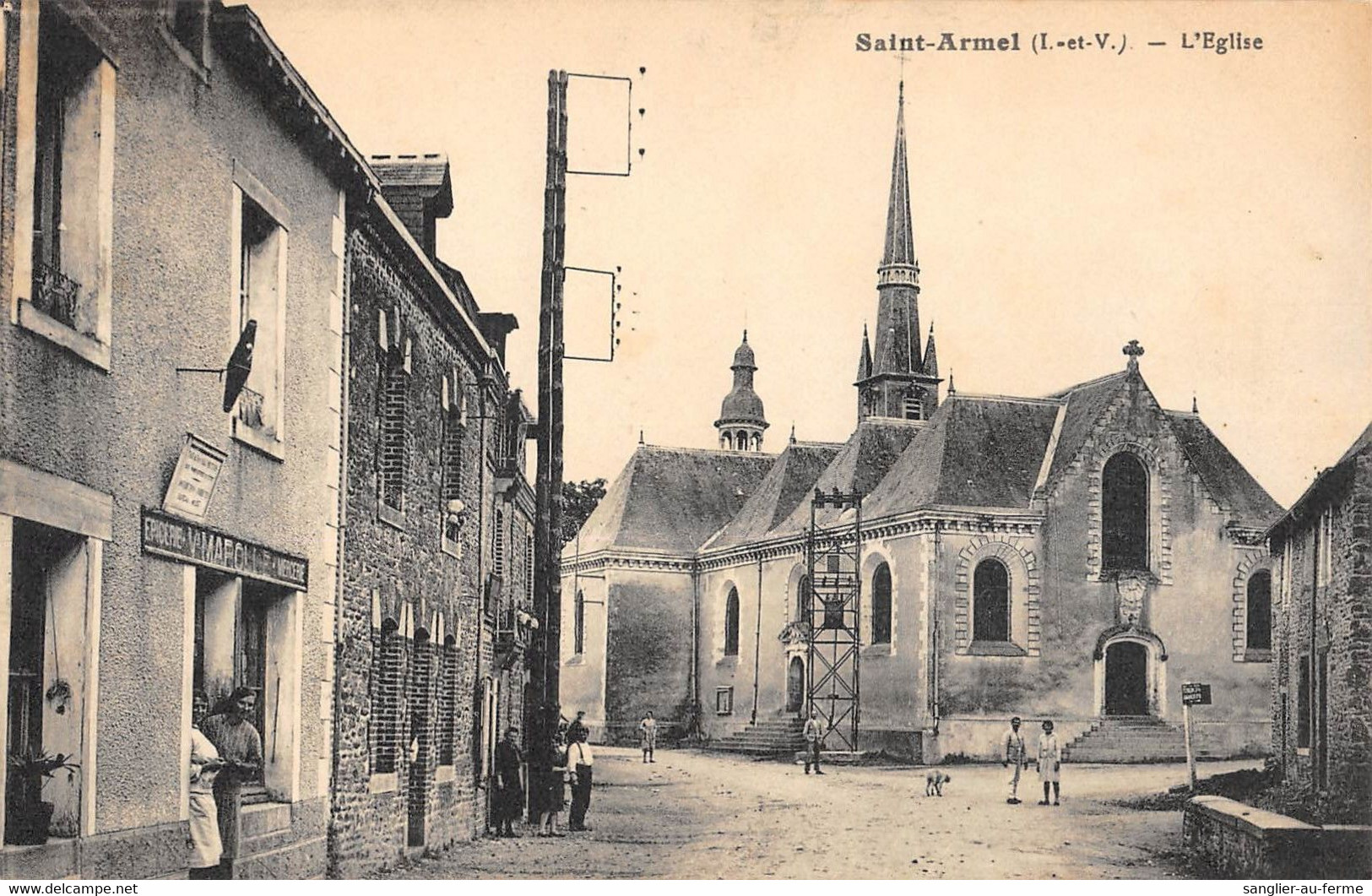 CPA 35 SAINT ARMEL L'EGLISE - Altri & Non Classificati