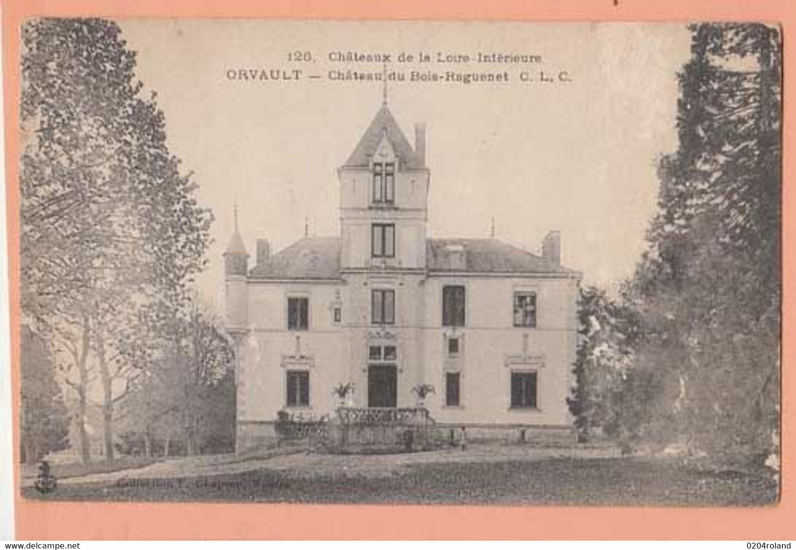 CPA France 44 - Orvault - Château Bois Raguenet  - Achat Immédiat - Orvault