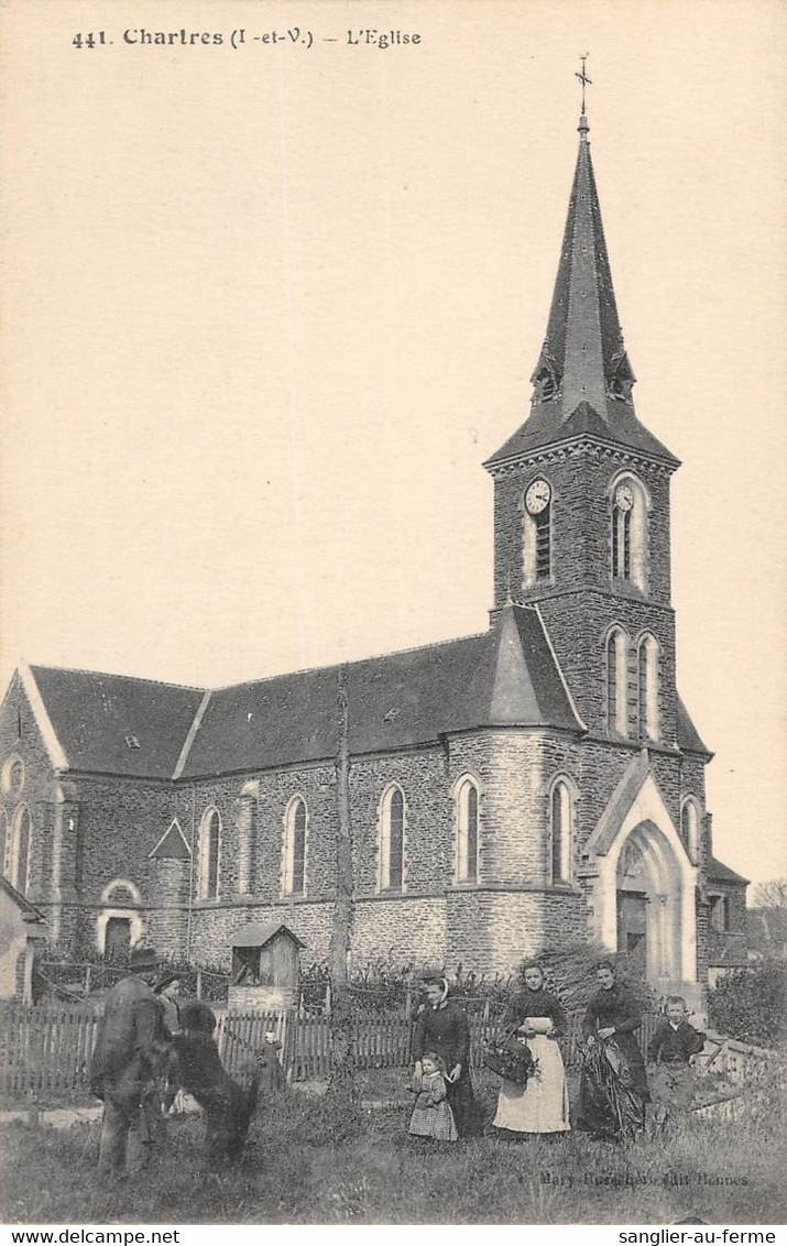 CPA 35 CHARTRES L'EGLISE - Other & Unclassified