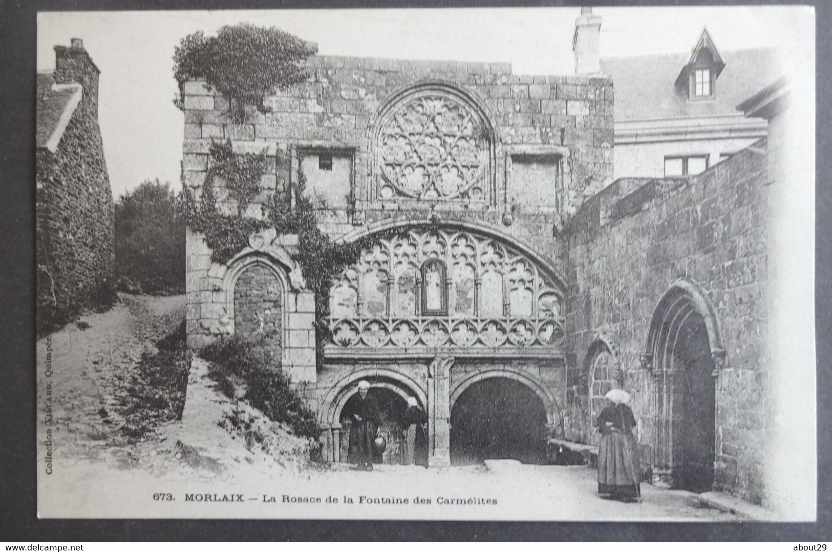 CPA 29 MORLAIX - La Rosace De La Fontaine Des Carmélites - Villard 673 - Ref. B 31 - Morlaix