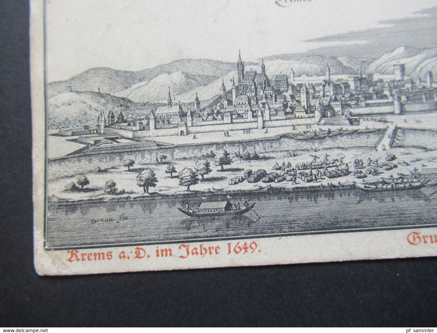 Österreich Um 1900 AK Krems An Der Donau Im Jahre 1649 Gruß Aus Der Festspielstadt - Krems An Der Donau