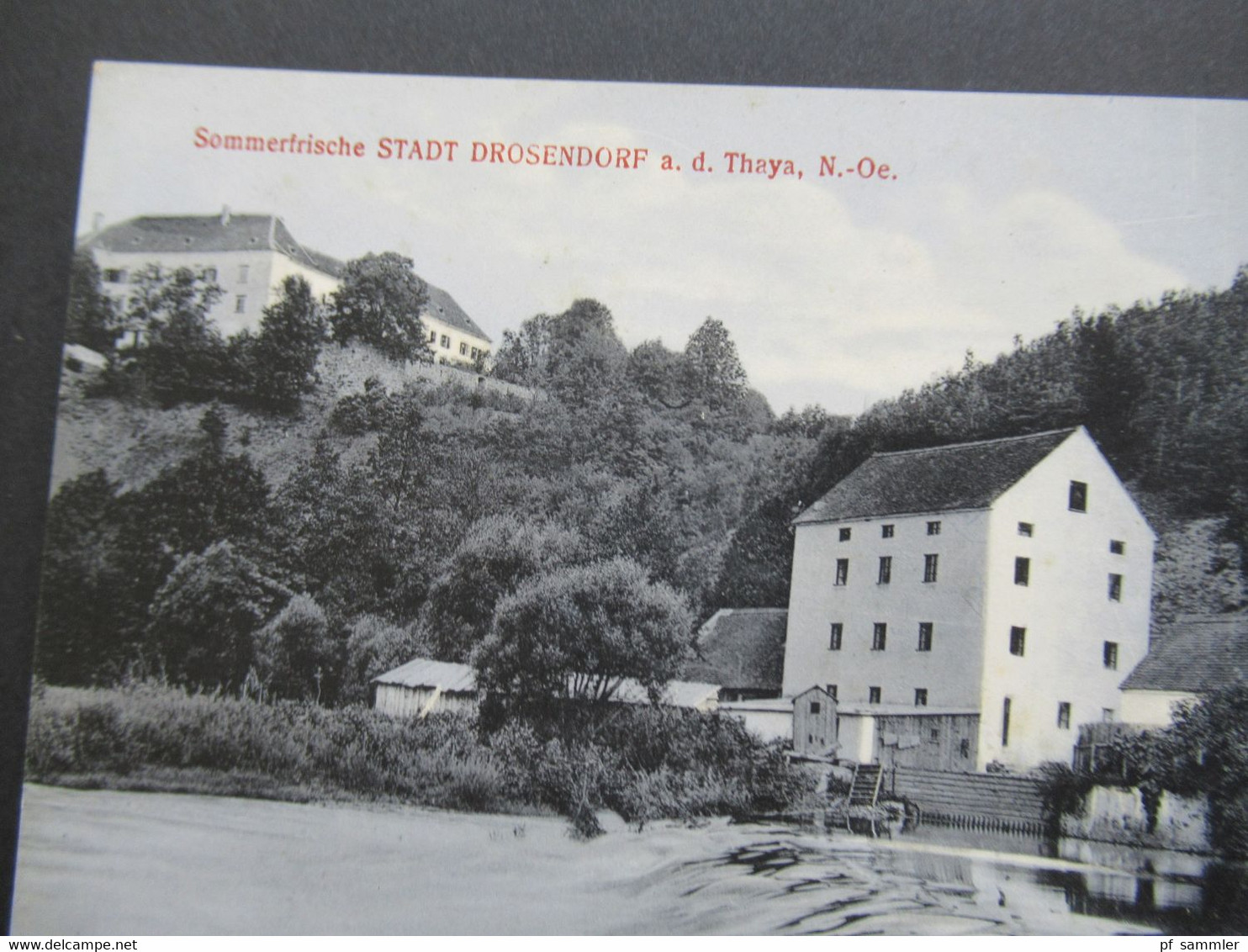 Österreich AK Um 1920 Sommerfrische Stadt Drosendorf An Der Thaya Nieder Österreich Verlag Adolf Strohschneider - Laa An Der Thaya