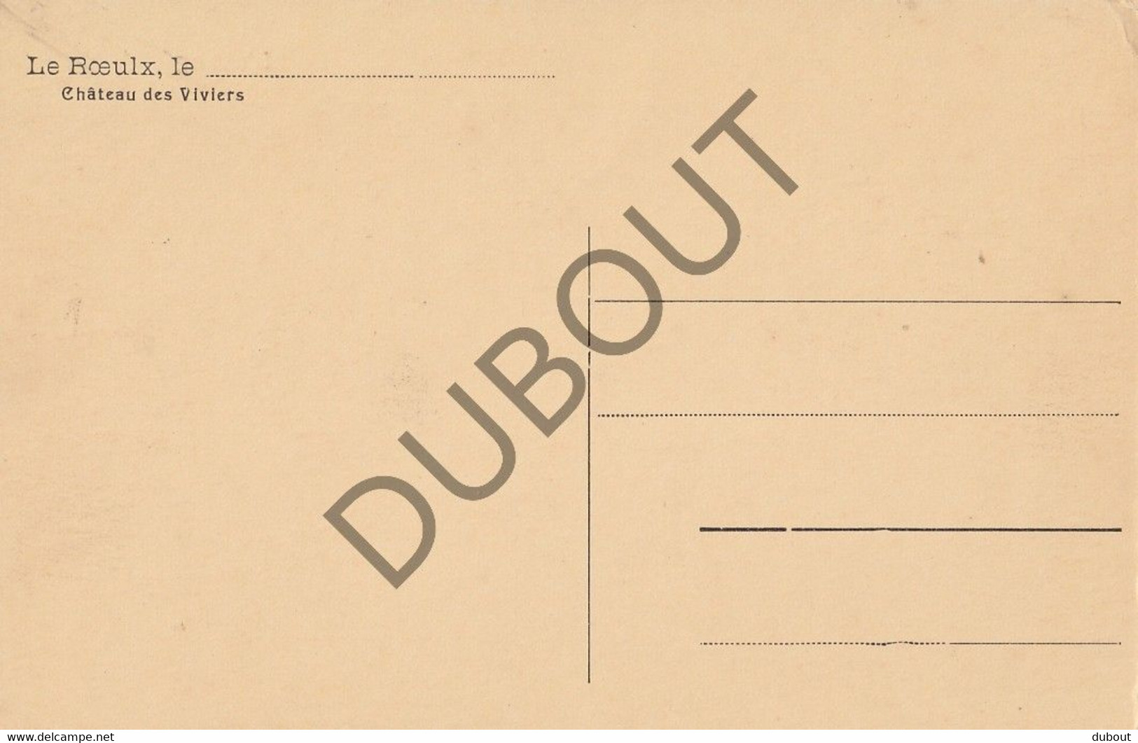LE ROEULX Postkaart-Carte Postale - L'Etang  (C806) - Le Roeulx