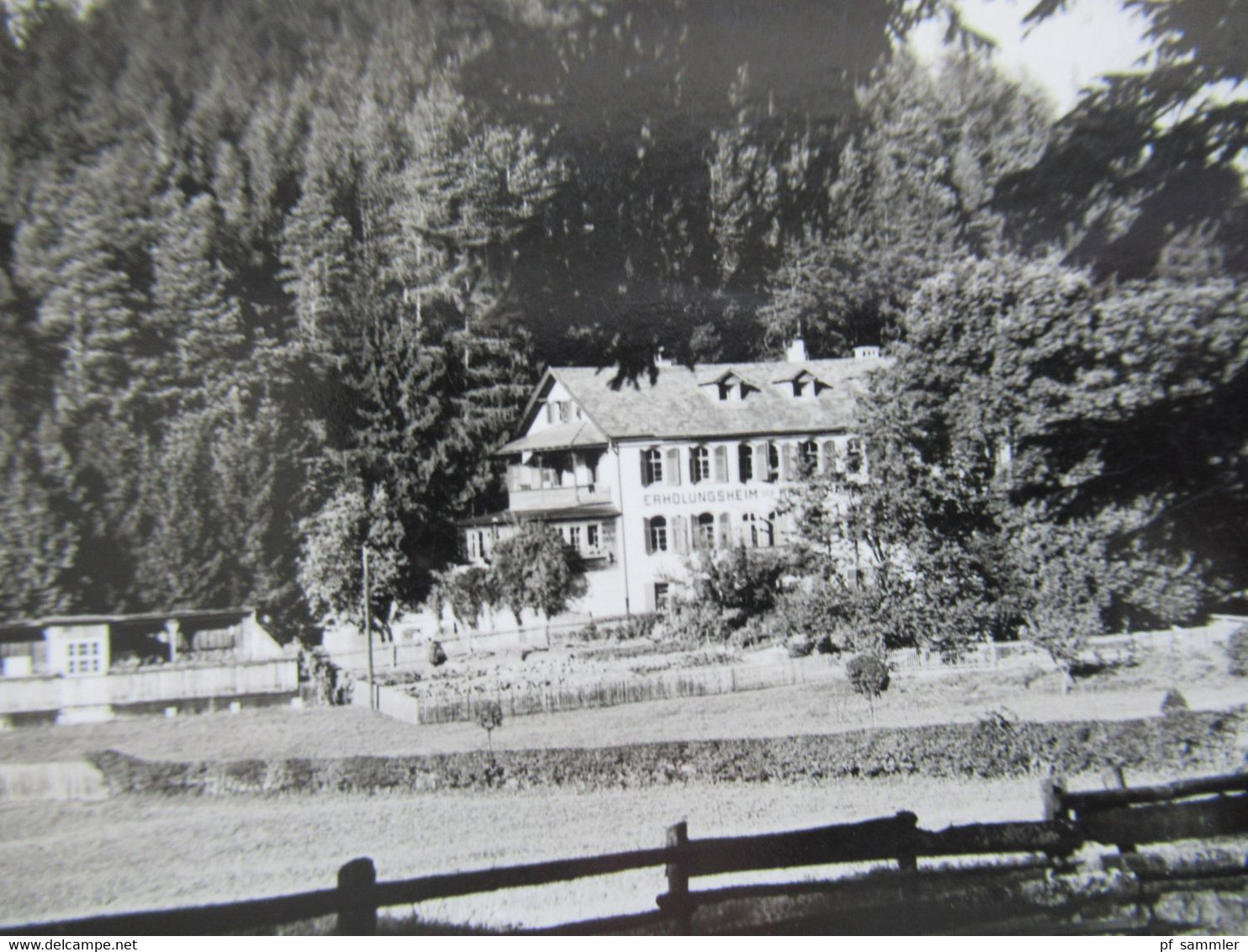 Österreich Deutsches Reich Ostmark 1941 Echtfoto AK Erholungsheim Egerdach - Innsbruck