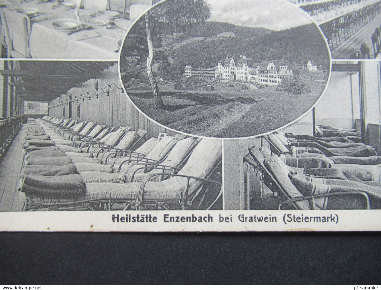 Österreich 1927 AK Heilstätte Enzenbach Bei Gratwein (Steiermark) Mehrbildkarte Verlag H. Krebritsch Enzenbach - Gratwein