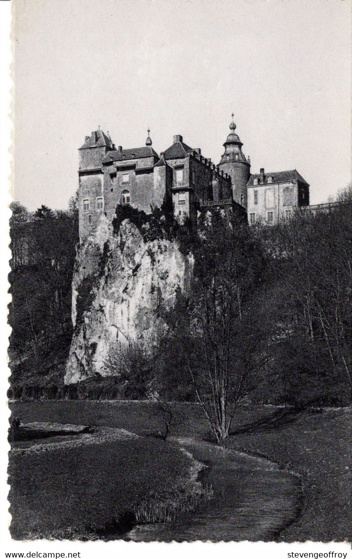 Belgique Liege Modave Chateau A Pic Vue Generale  Batiment Edifice Histoire Patrimoine - Modave