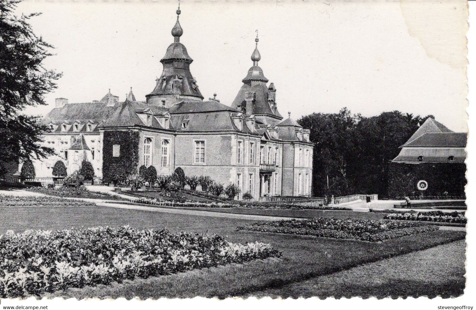 Belgique Liege Modave Chateau Facade Principale Vue Generale  Batiment Edifice Histoire Patrimoine - Modave