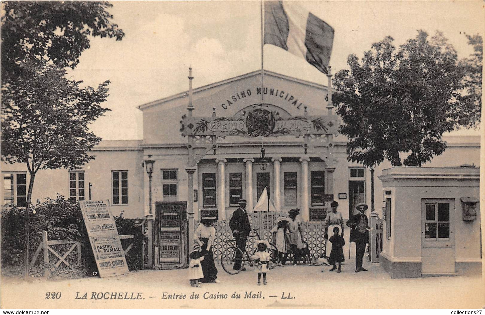 17-LA-ROCHELLE-ENTREE DU CASINO DU MAIL - La Rochelle