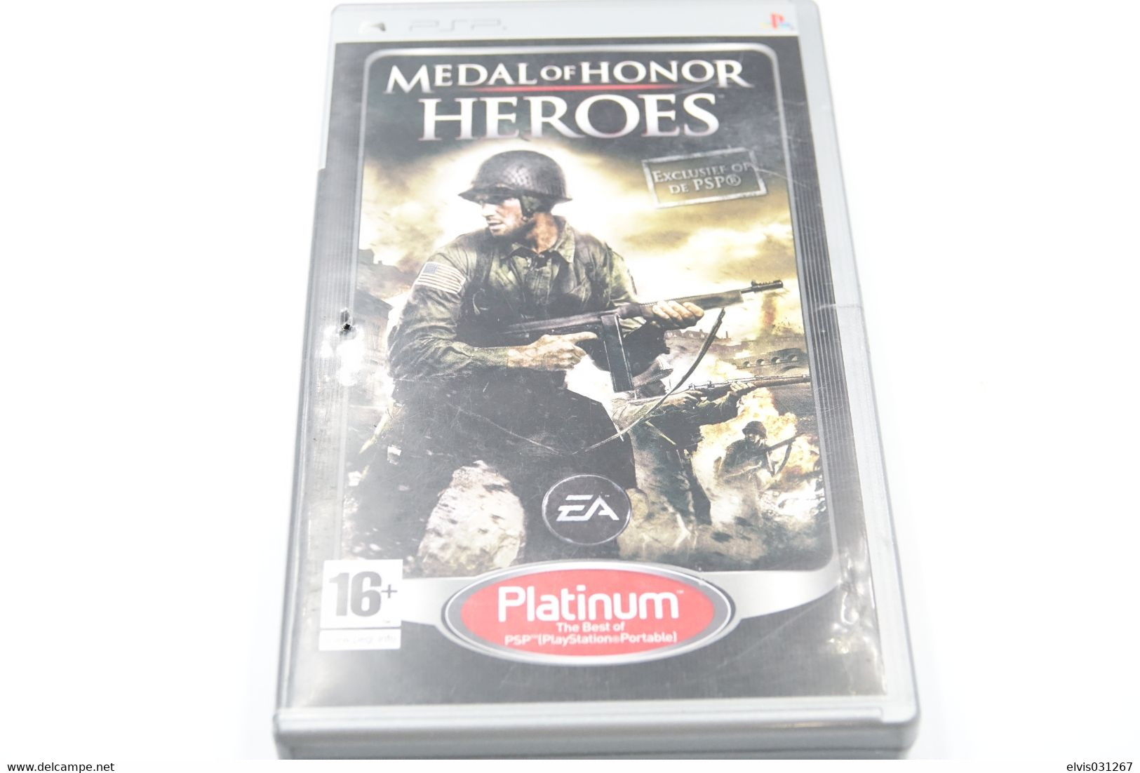 SONY PLAYSTATION PORTABLE PSP : MEDAL OF HONOR HEROES - EA ELECTRONIC ARTS - PSP