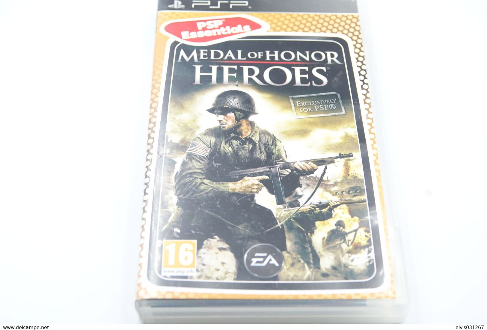 SONY PLAYSTATION PORTABLE PSP : MEDAL OF HONOR HEROES ESSENTIALS - EA ELECTRONIC ARTS - PSP