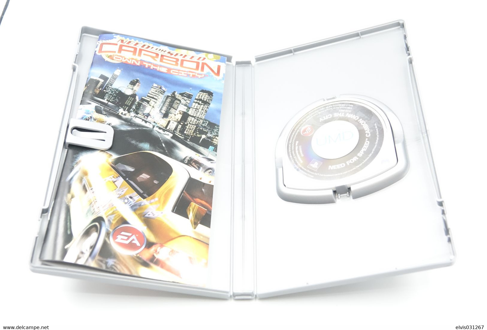 SONY PLAYSTATION PORTABLE PSP : NEED FOR SPEED CARBON OWN THE CITY PLATINUM - EA ELECTRONIC ARTS - PSP