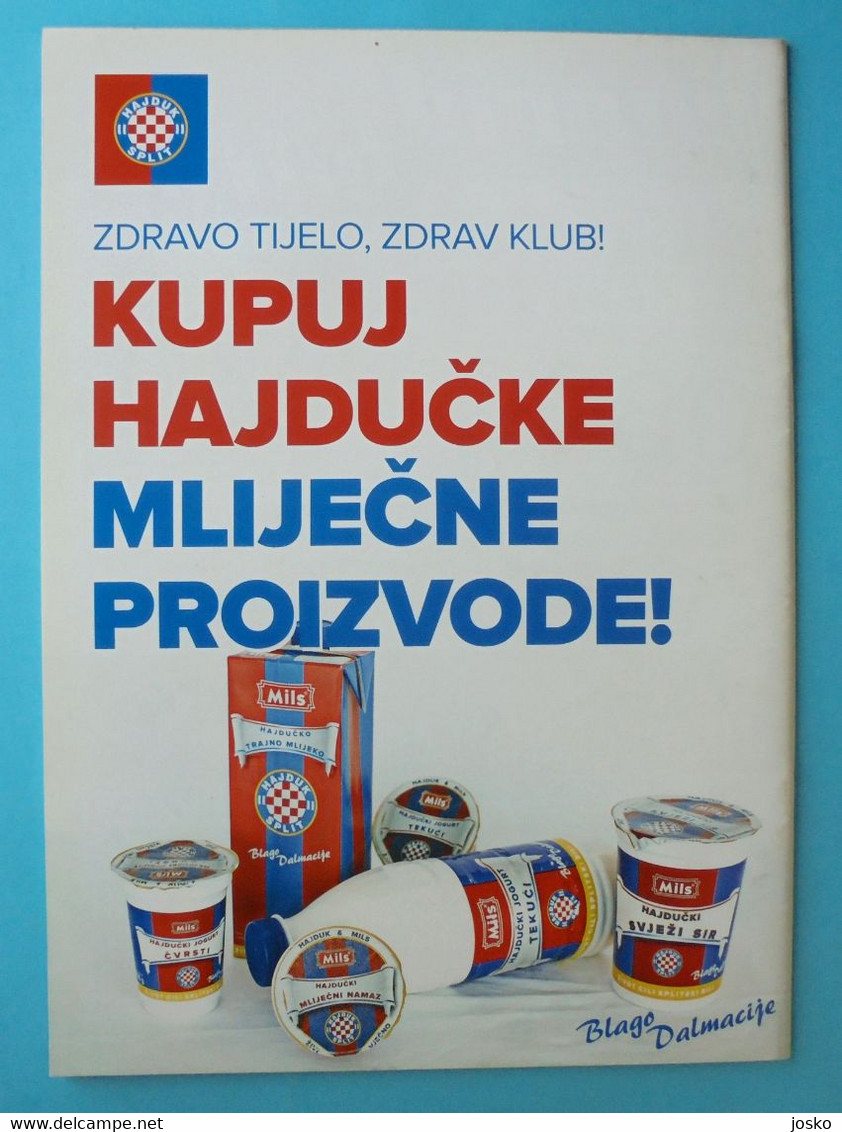 NAPRID BILI No.23 Football Magazine Of HNK Hajduk Split (Croatia) Soccer Fussball Foot Croatie Kroatien Croazia Croacia - Habillement, Souvenirs & Autres