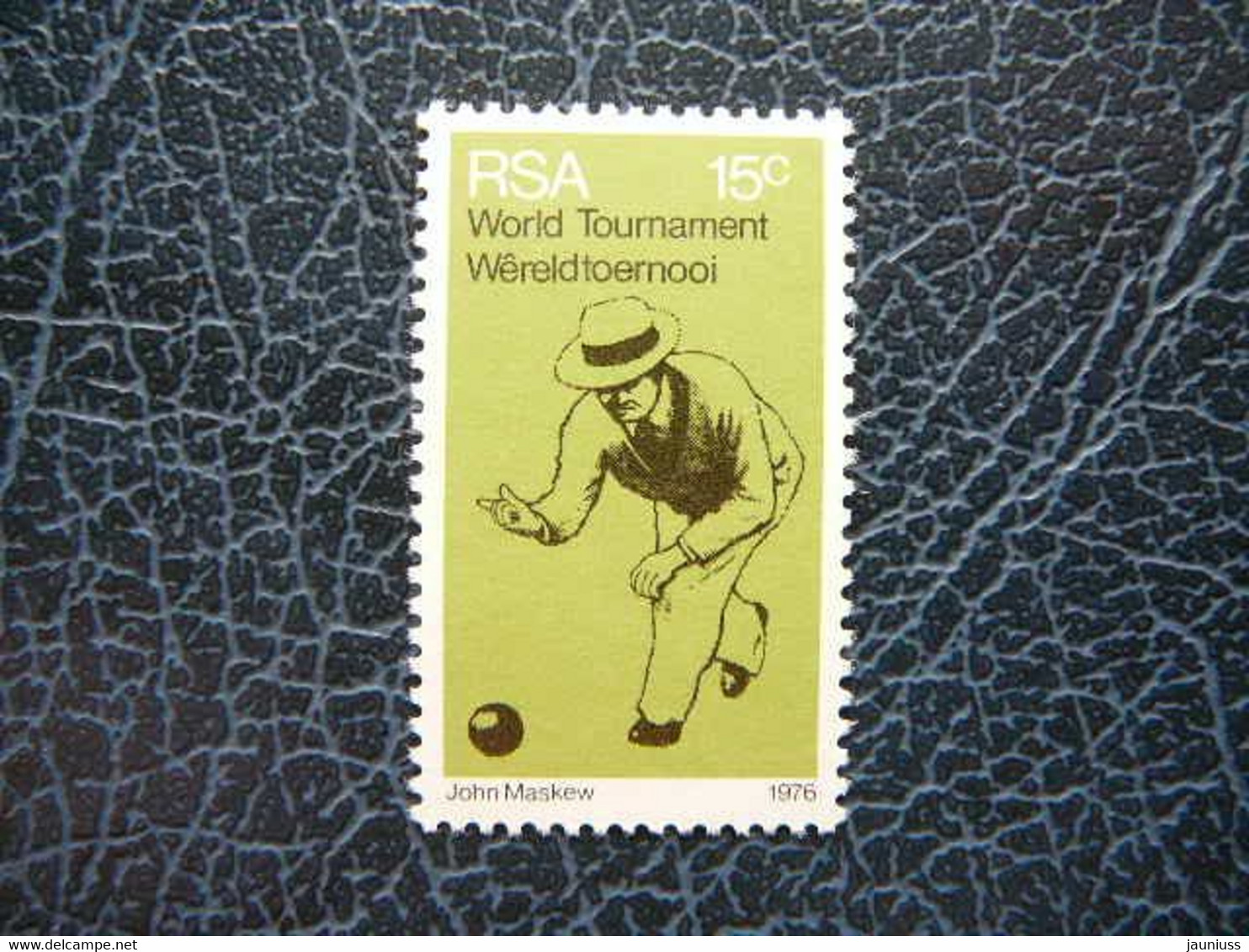 Sports Bowls World Tournament Championships # South Africa RSA 1976 MNH #489 - Bowls