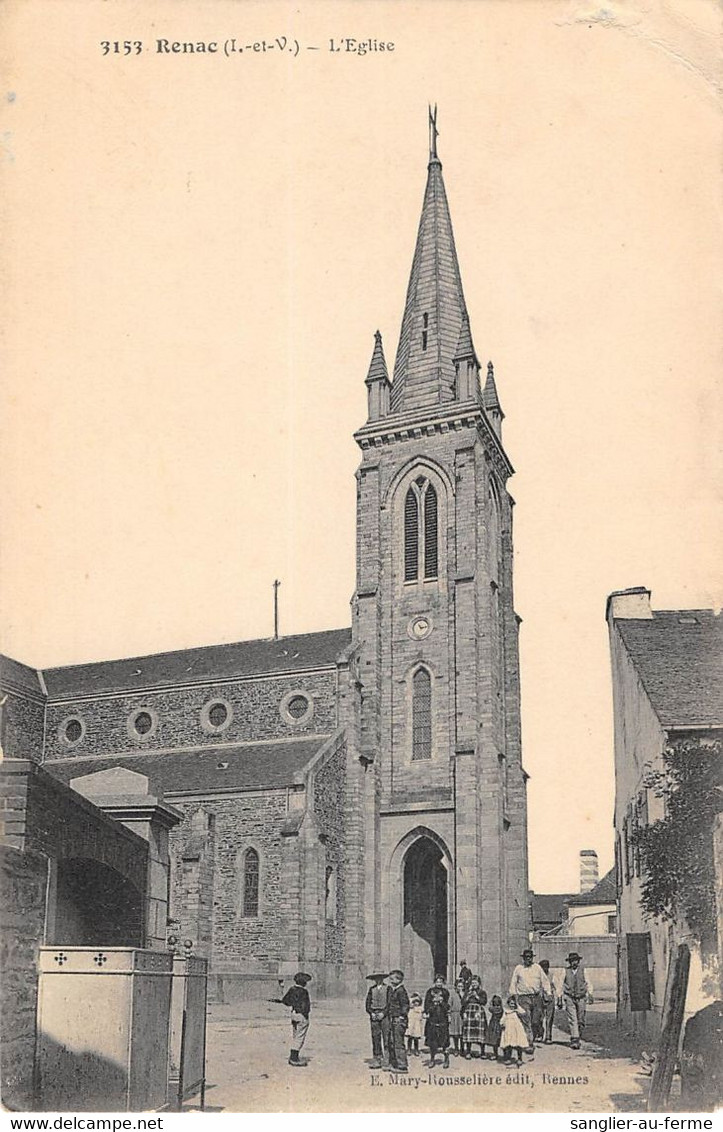 CPA 35 RENAC L'EGLISE - Altri & Non Classificati