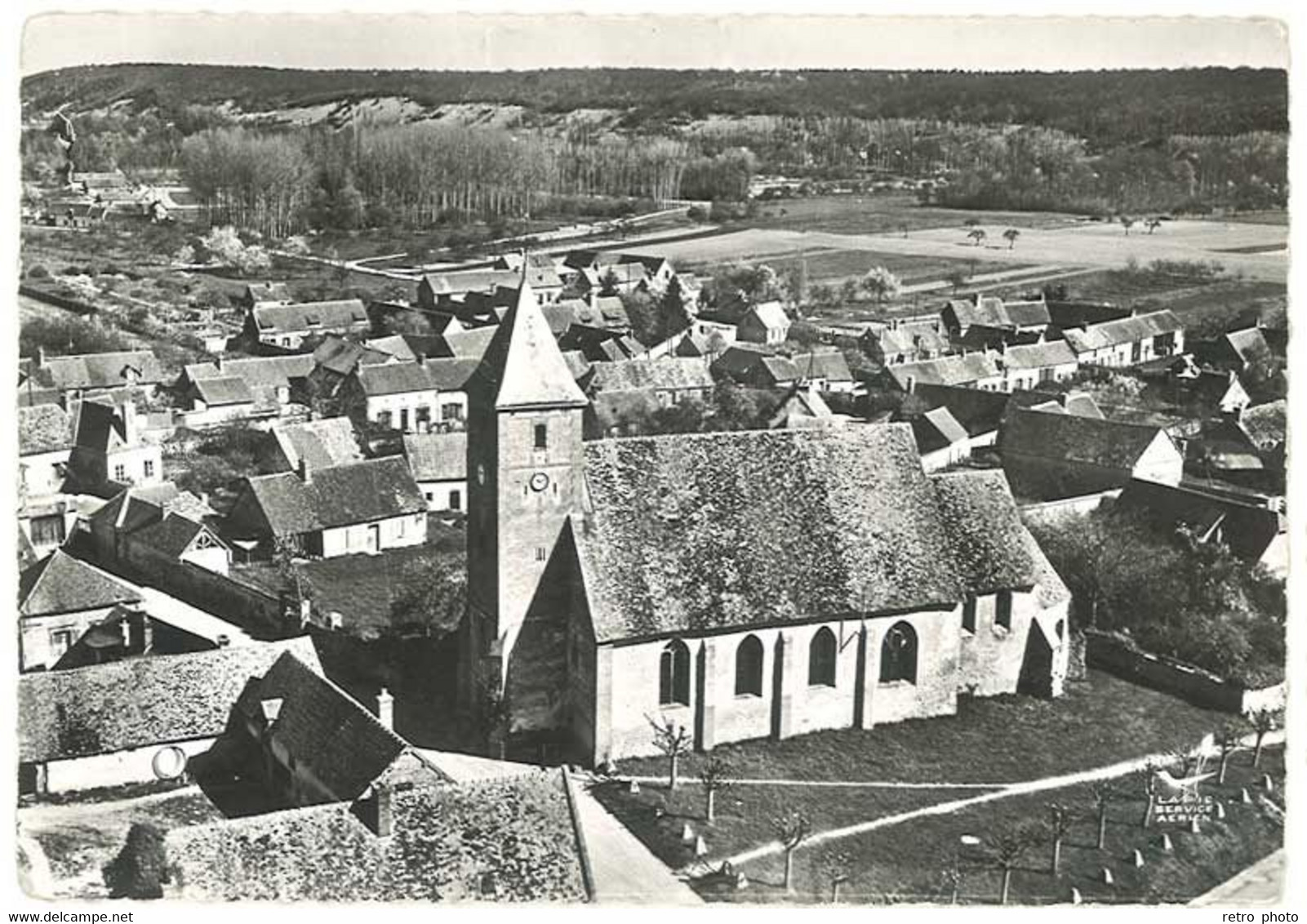 Cpsm Saint Georges Motel - L'église - Saint-Georges-Motel