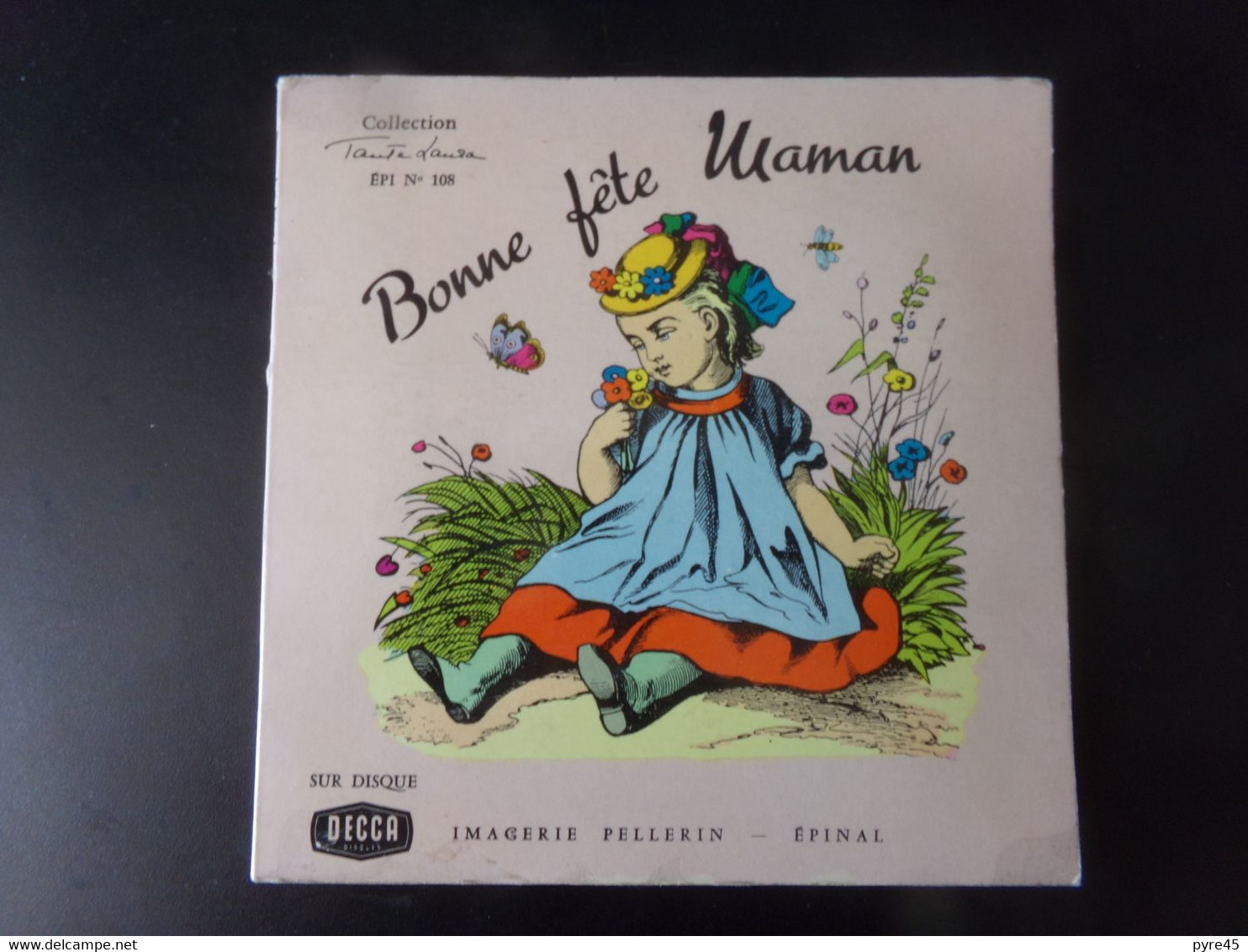Livre-disque 45 T " Bonne Fête Maman " - Children