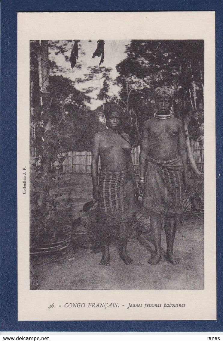 CPA Congo Français Afrique Noire Non Circulé Type Nu Féminin Femme Nue - Congo Francese