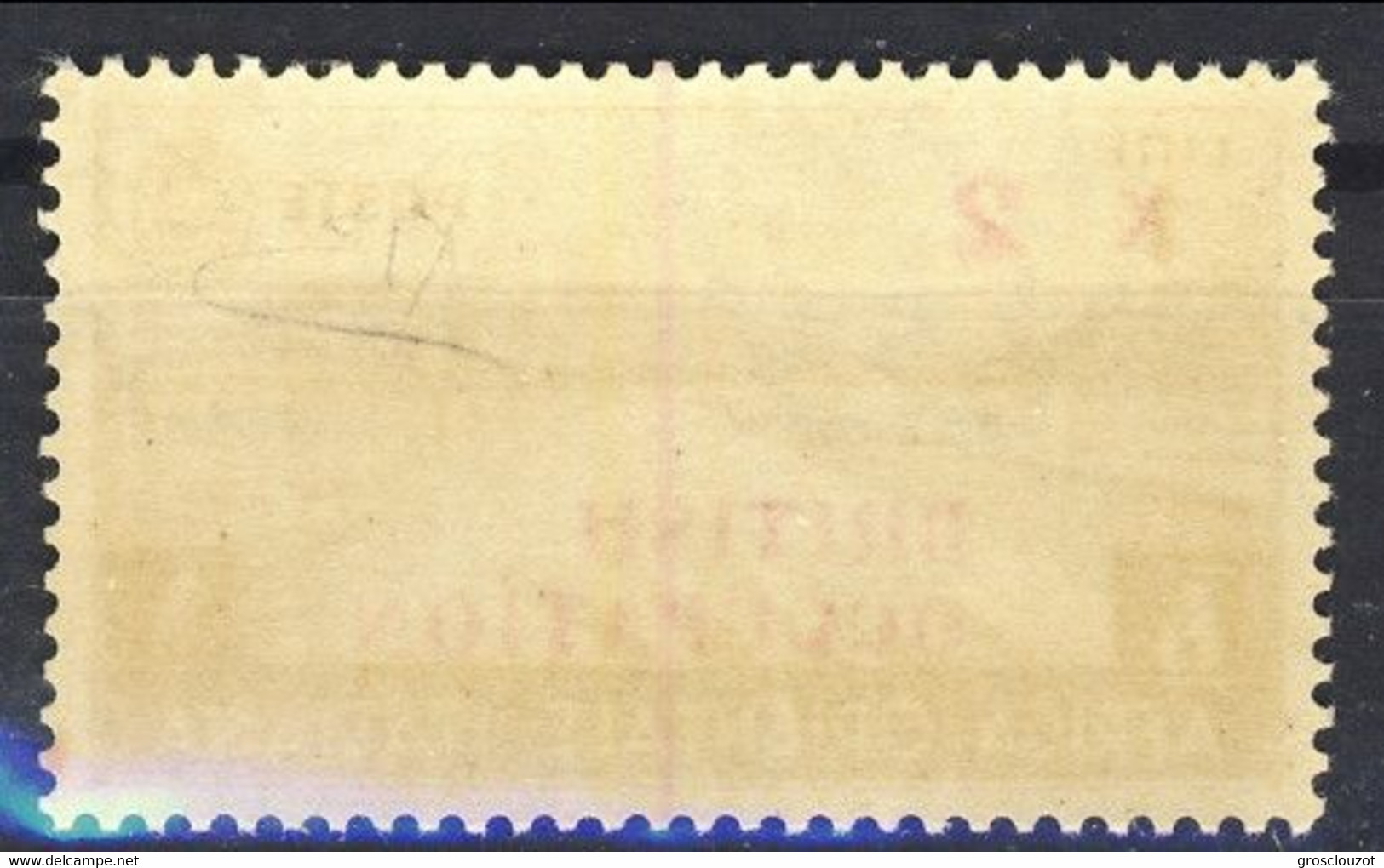 British Occupation AOI 1941 Sass. N. 7 -  Lire 2 Au 1 Verde Oliva. **MNH LUX Cat € 500 Firma E. Diena - Unused Stamps