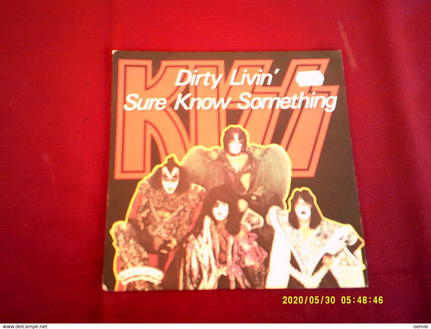 KISS  °  DIRTY LIVIN  / SURE KNOW  SOMETHING - Hard Rock En Metal