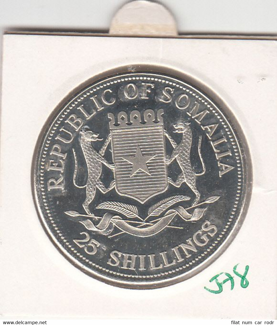 CR0578 MONEDA SOMALIA 25 SHILLINES 1998 20 - Somalie