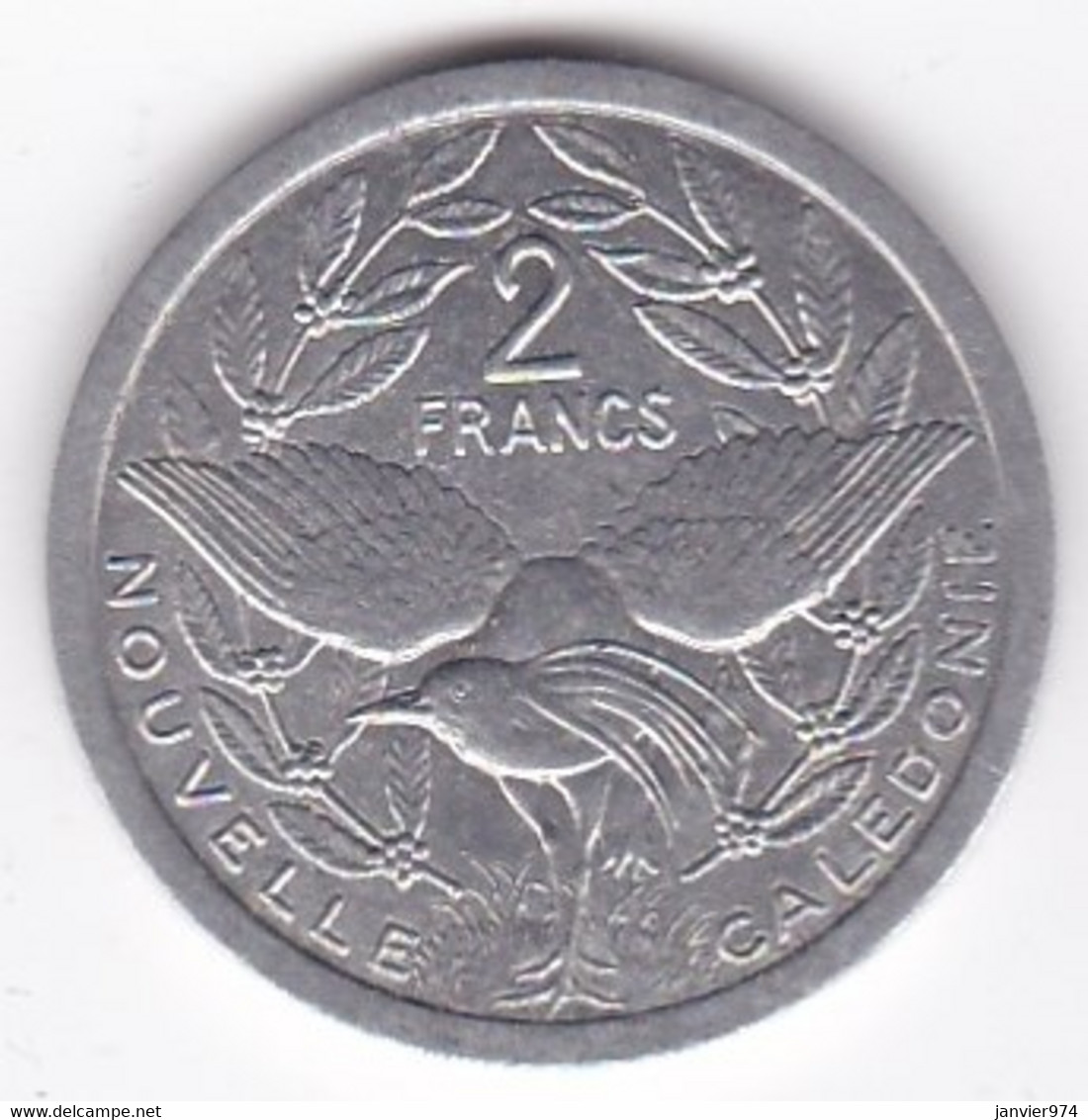 Nouvelle-Calédonie . 2 Francs 2003. Aluminium. - New Caledonia