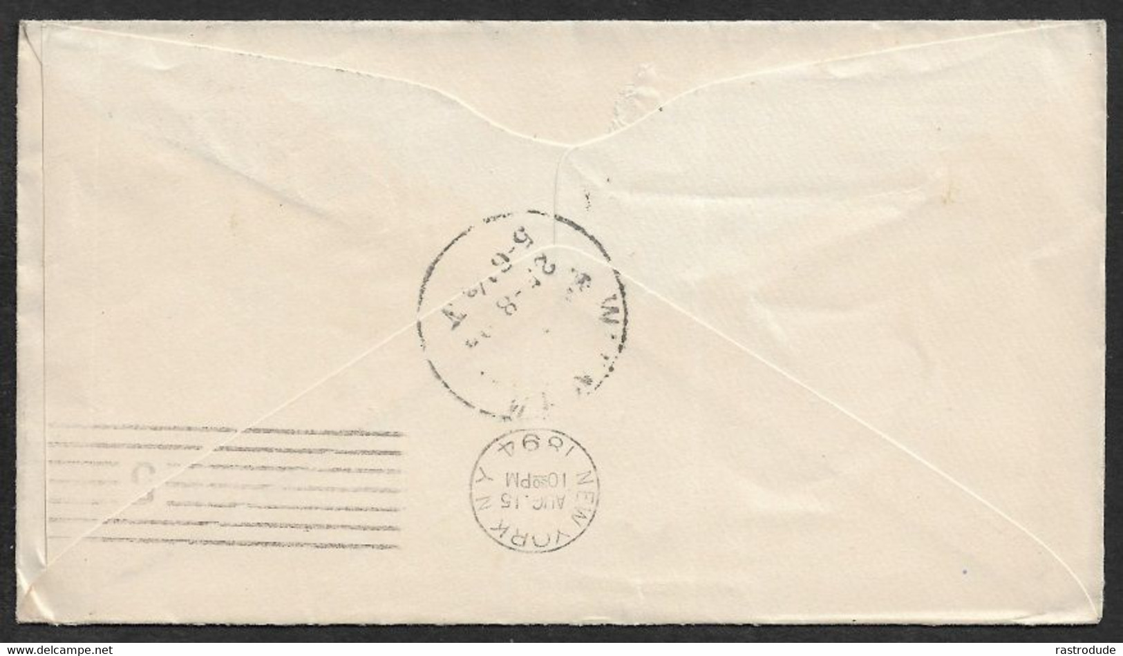 1894 U.S 1C PRIVATE POSTAL STATIONERY - AMERICAN PHARMACEUTICAL ASSOCIATION To AUSTRIA ( MEDICINE PHARMACY CHEMIST ) - Pharmazie