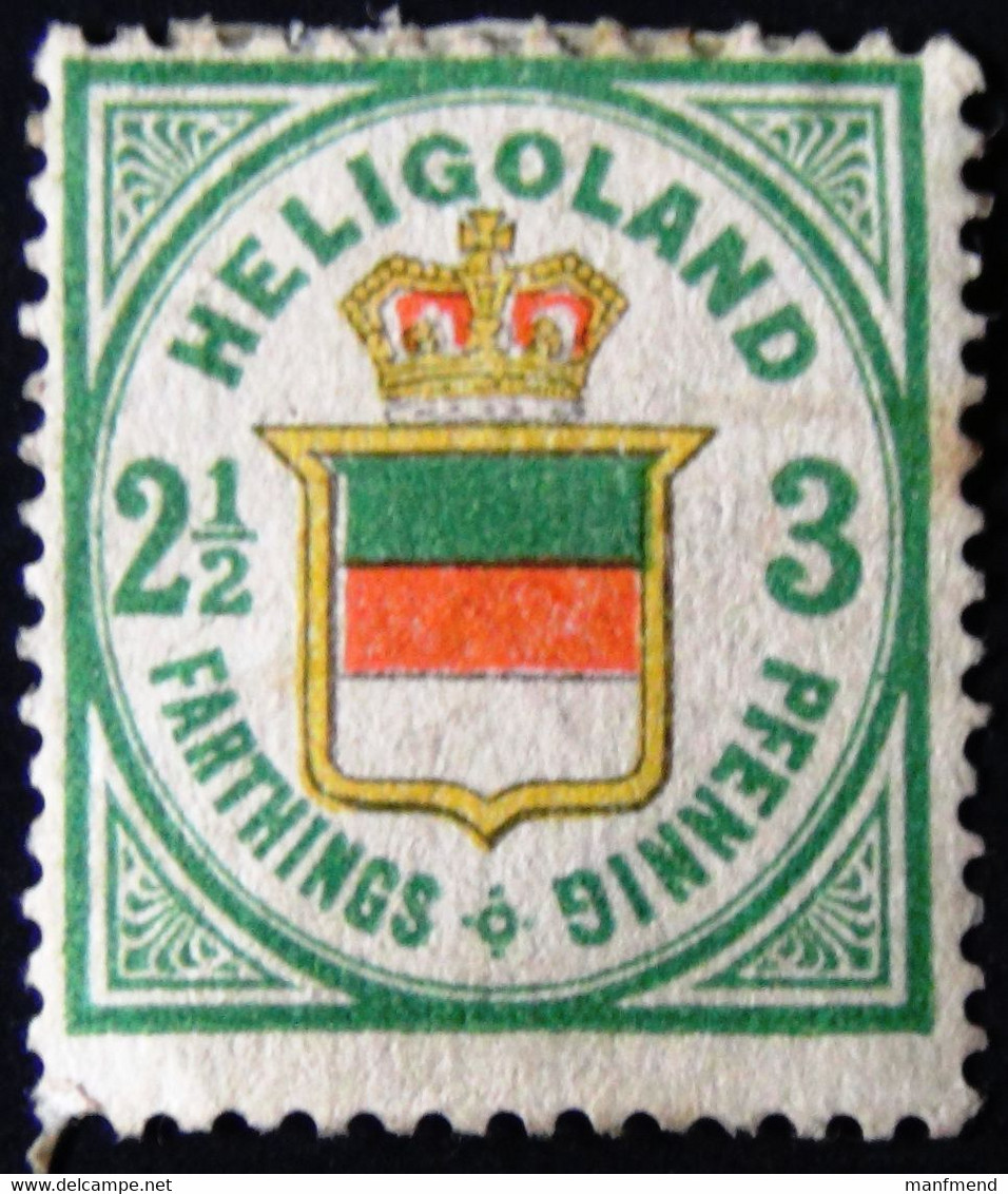 Germany - Heligoland - 1877 - Mi:DE-HE 17b, Sn:DE-HE 20, Yt:DE-HE 16* Without Rubber - Look Scan - Heligoland