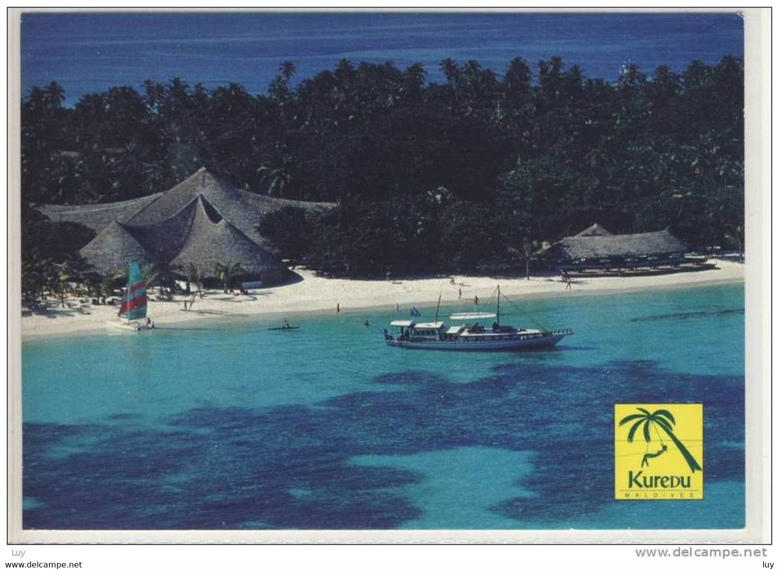 MALDIVES - KUREDU,  Paradise Island  1998, Nice Stamp: Mi: MV 2954, Rosa Multiflora, 1997 Airport Post Office - Maldives