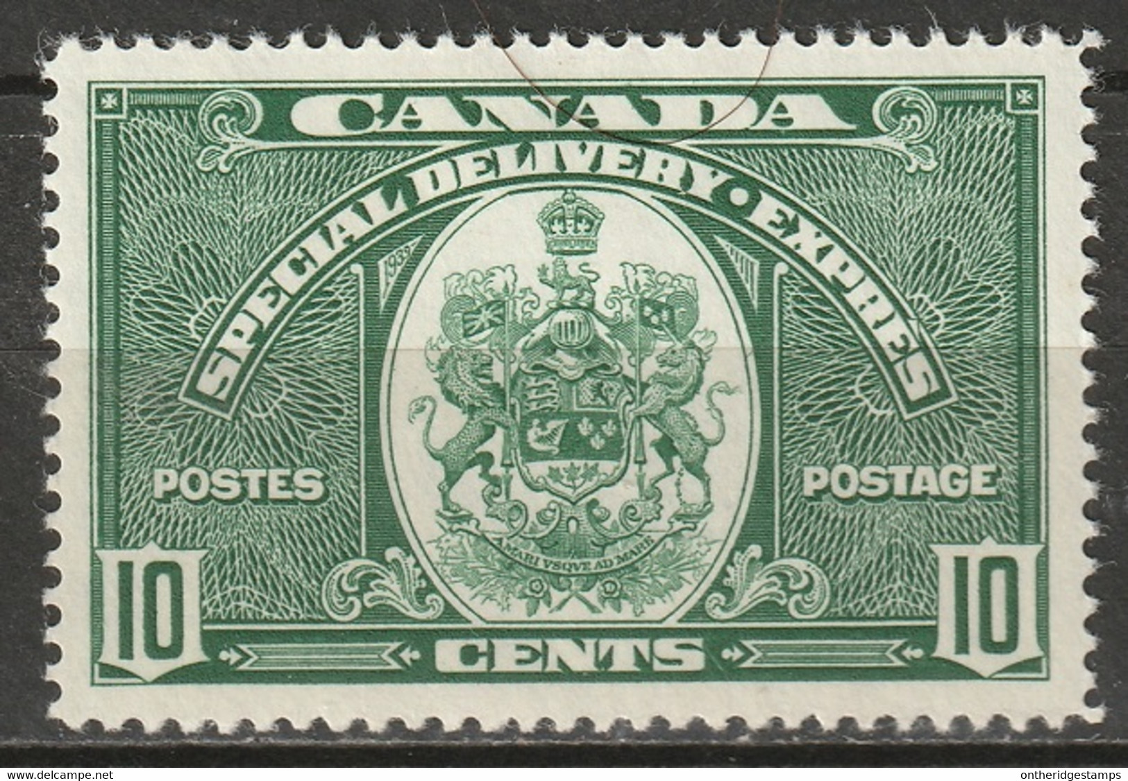 Canada 1939 Sc E7  Special Delivery MLH* - Exprès