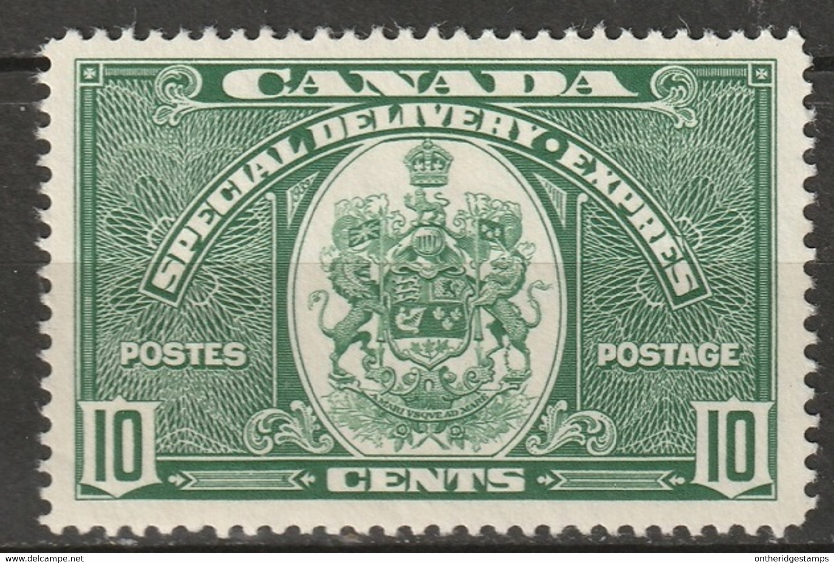 Canada 1939 Sc E7  Special Delivery MNG(*) - Exprès