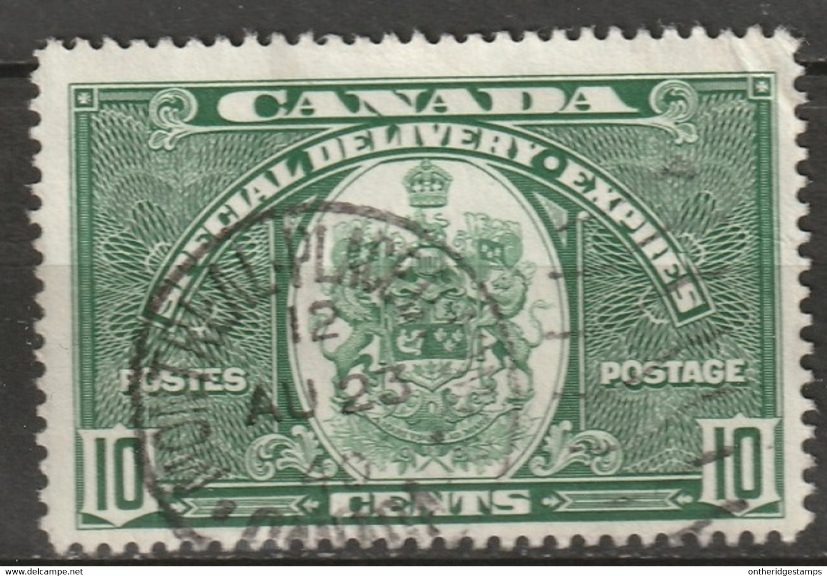 Canada 1939 Sc E7  Special Delivery Used Montreal QC CDS - Correo Urgente