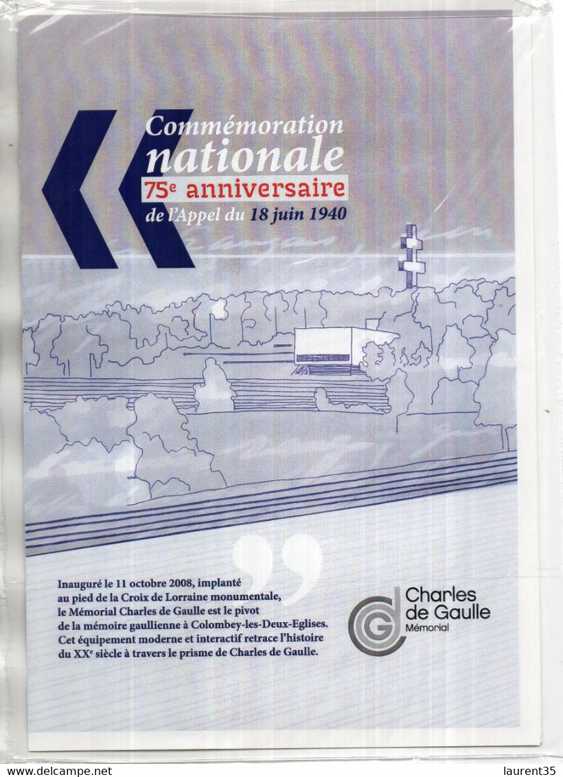 France. Collector  75eme Anniversaire Du 18juin 1940.neuf Sous Blister - Collectors