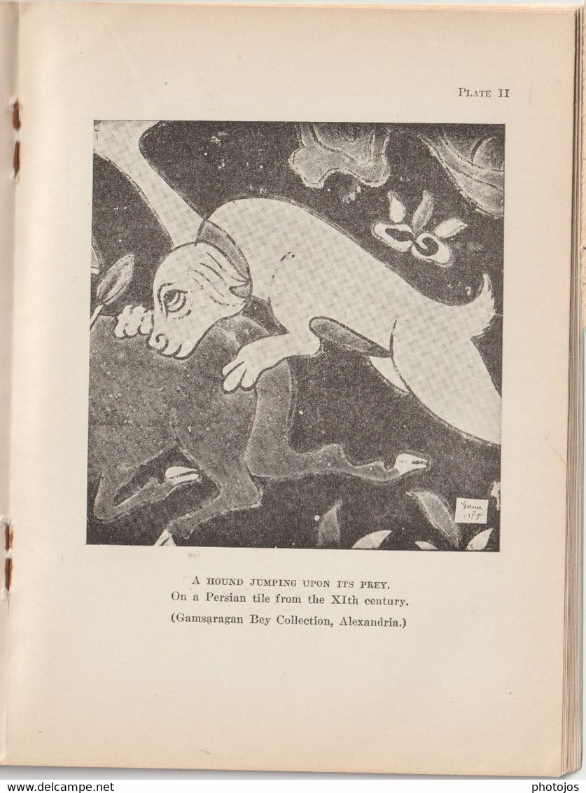 Rare Opuscule "Hunting As Practised In Arab Countries Of The Middle Age" Par Dr Zaky M Hassan Cairo 1937 - Asiatica